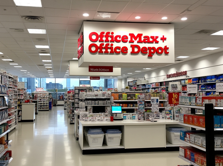 Office Depot And Officemax screenshot